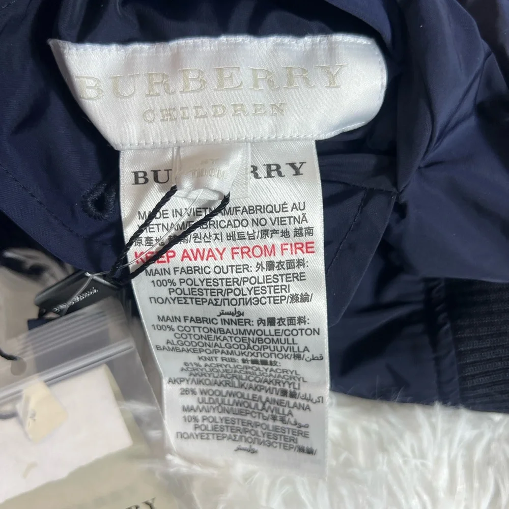 Burberry new tags